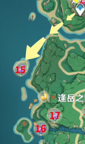 原神2.2神瞳15-17