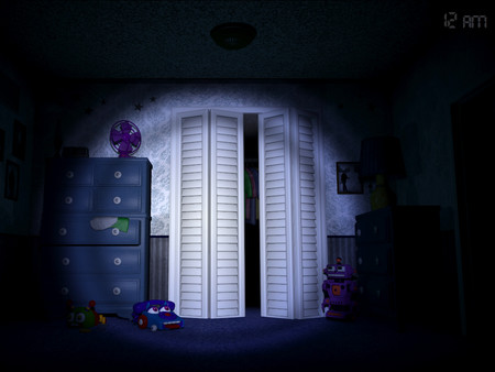 玩家的角色是一个小孩，必须在半夜时在自己的房间裡来躲避恶梦机器人偶，不然就会死亡。所以必须记住叁个方法，你就可能在这五天内存活下来: